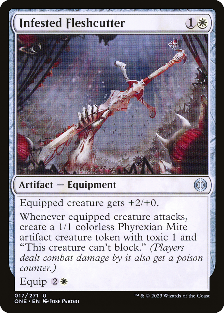 Infested Fleshcutter [Phyrexia: All Will Be One] | Gear Gaming Bentonville