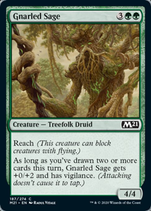 Gnarled Sage [Core Set 2021] | Gear Gaming Bentonville