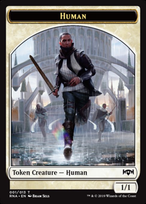 Human Token [Ravnica Allegiance] | Gear Gaming Bentonville