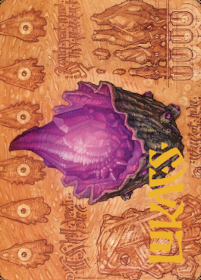 Thorn of Amethyst Art Card (Gold-Stamped Signature) [The Brothers' War Art Series] | Gear Gaming Bentonville
