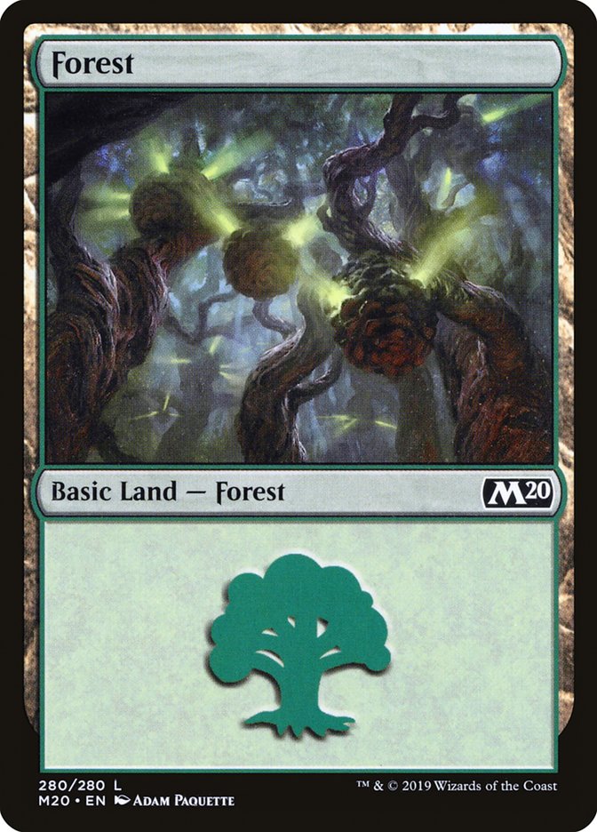 Forest (#280) [Core Set 2020] | Gear Gaming Bentonville