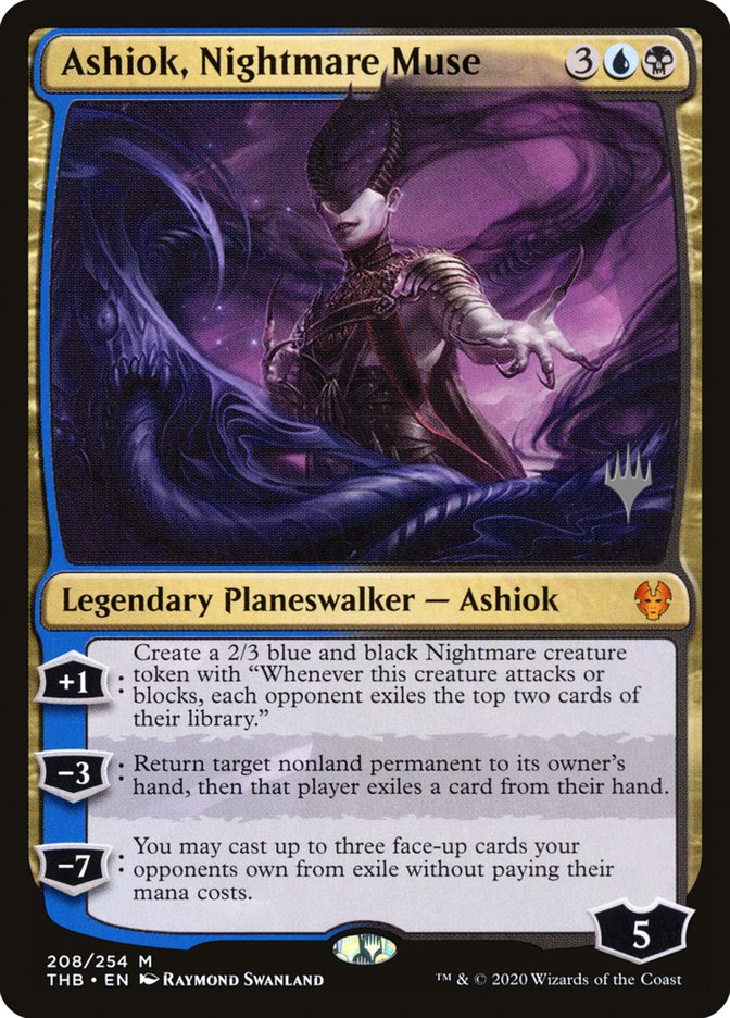 Ashiok, Nightmare Muse (Promo Pack) [Theros Beyond Death Promos] | Gear Gaming Bentonville