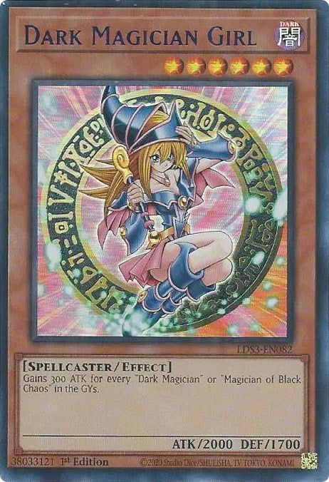 Dark Magician Girl (Blue) [LDS3-EN082] Ultra Rare | Gear Gaming Bentonville