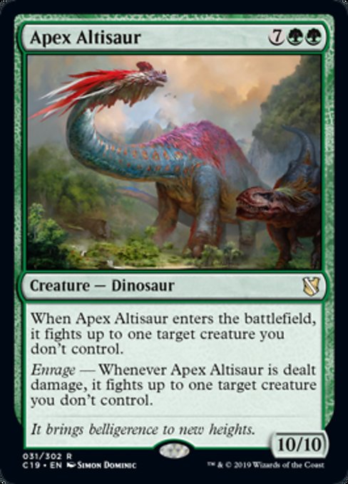 Apex Altisaur [Commander 2019] | Gear Gaming Bentonville