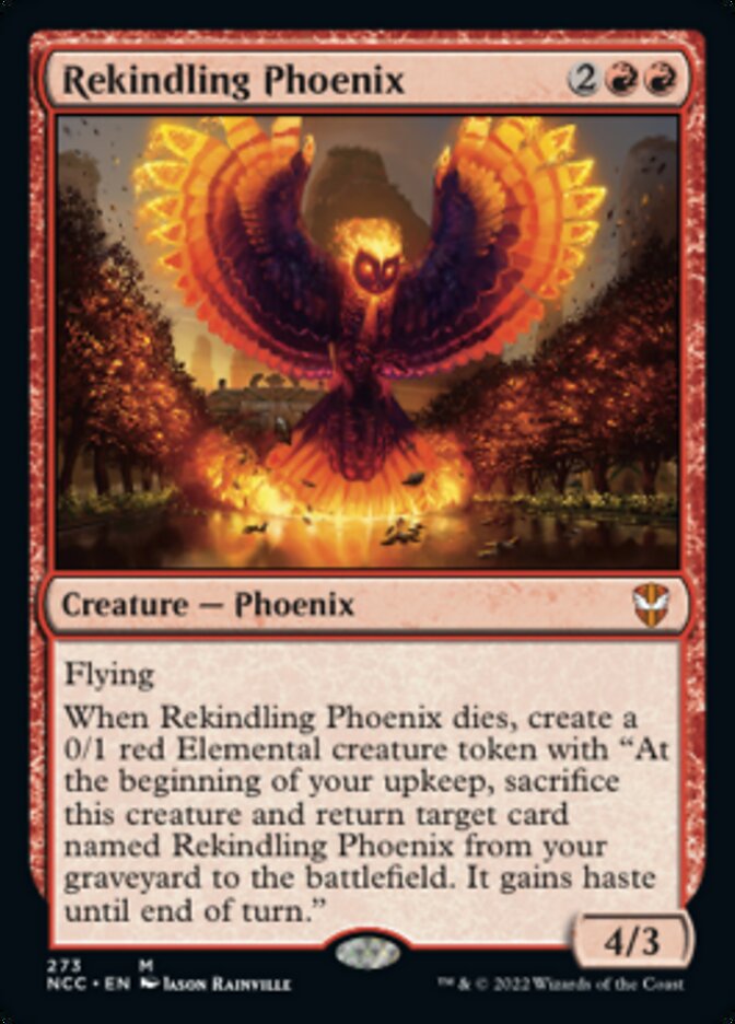 Rekindling Phoenix [Streets of New Capenna Commander] | Gear Gaming Bentonville