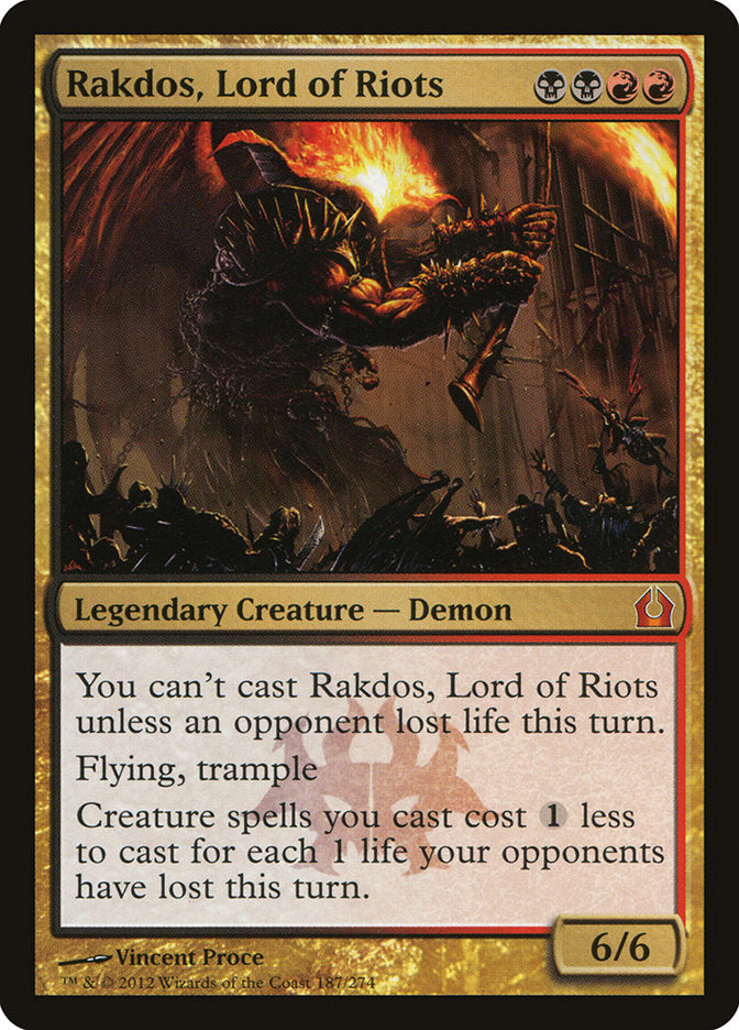 Rakdos, Lord of Riots [Return to Ravnica] | Gear Gaming Bentonville