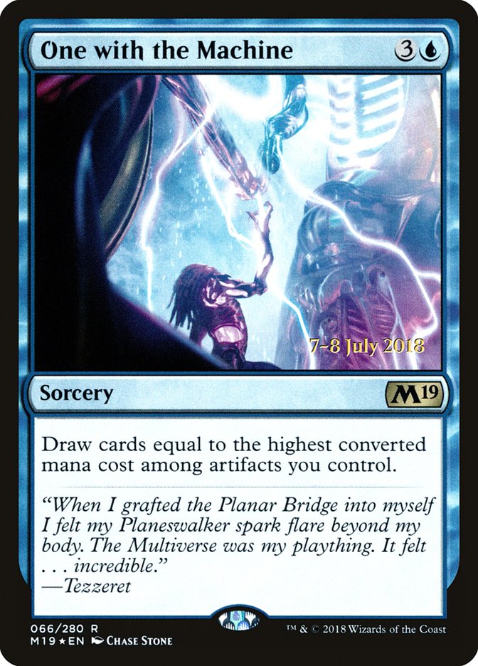 One with the Machine  [Core Set 2019 Prerelease Promos] | Gear Gaming Bentonville