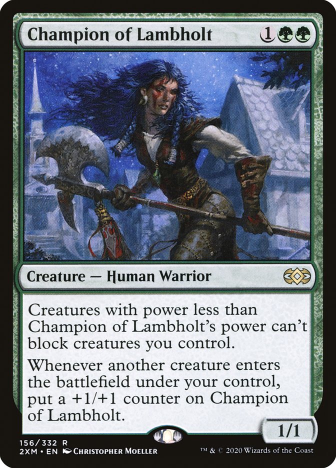 Champion of Lambholt [Double Masters] | Gear Gaming Bentonville