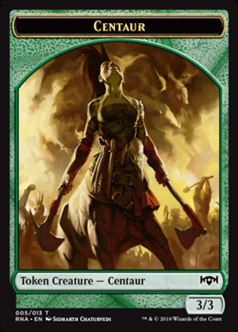 Centaur Token [Ravnica Allegiance] | Gear Gaming Bentonville