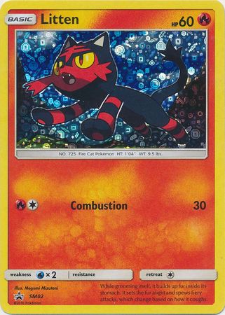 Litten (SM02) (General Mills Promo) [Sun & Moon: Black Star Promos] | Gear Gaming Bentonville