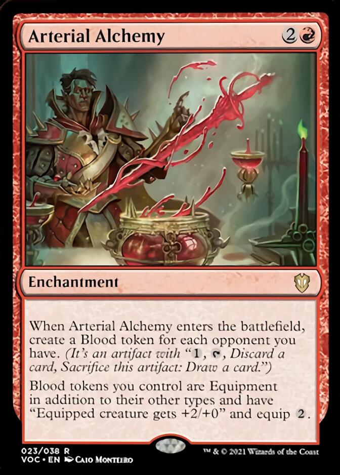 Arterial Alchemy [Innistrad: Crimson Vow Commander] | Gear Gaming Bentonville