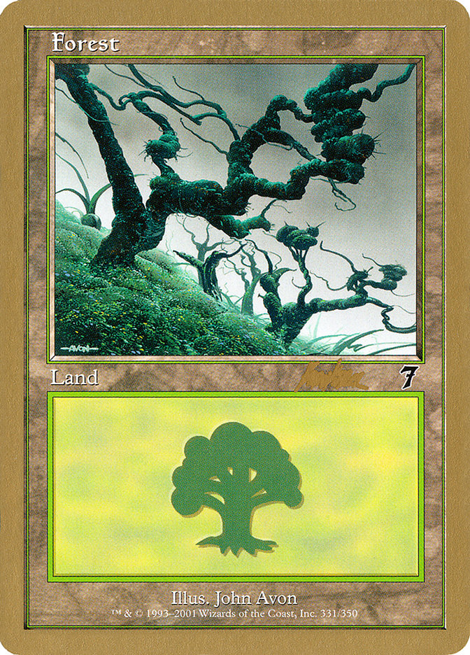 Forest (bk331) (Brian Kibler) [World Championship Decks 2002] | Gear Gaming Bentonville