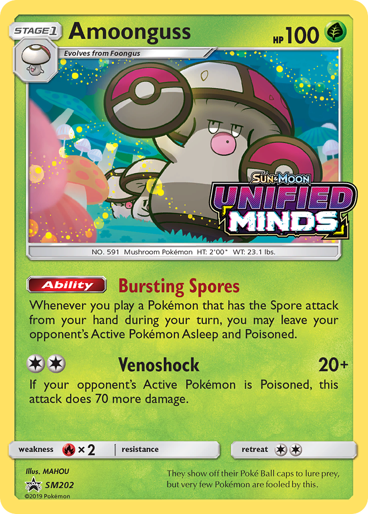 Amoonguss (SM202) [Sun & Moon: Black Star Promos] | Gear Gaming Bentonville