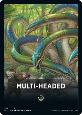 Multi-Headed Theme Card [Jumpstart 2022 Front Cards] | Gear Gaming Bentonville