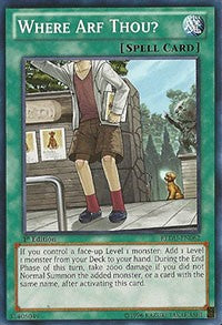 Where Arf Thou? [Return of the Duelist] [REDU-EN062] | Gear Gaming Bentonville