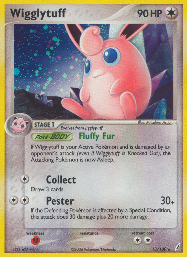 Wigglytuff (13/100) [EX: Crystal Guardians] | Gear Gaming Bentonville