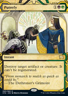 Putrefy (Etched Foil) [Strixhaven Mystical Archive] | Gear Gaming Bentonville