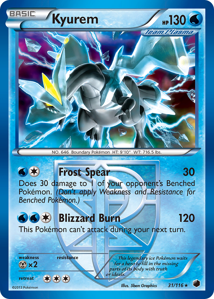 Kyurem (31/116) [Black & White: Plasma Freeze] | Gear Gaming Bentonville