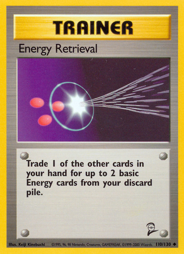 Energy Retrieval (110/130) [Base Set 2] | Gear Gaming Bentonville