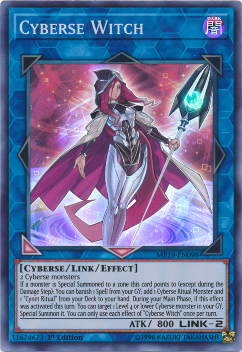 Cyberse Witch [MP19-EN098] Super Rare | Gear Gaming Bentonville