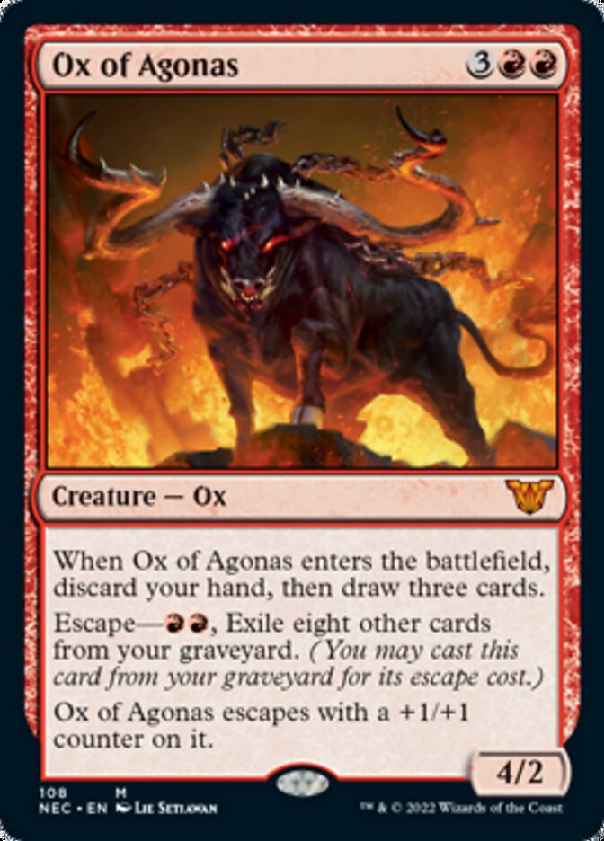 Ox of Agonas [Kamigawa: Neon Dynasty Commander] | Gear Gaming Bentonville