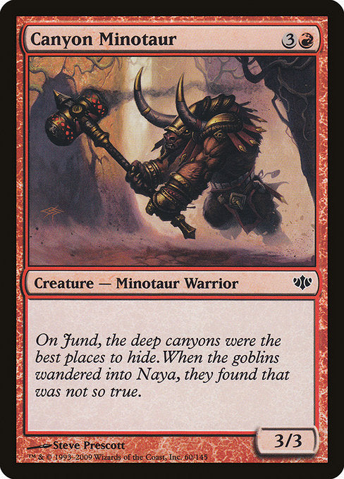 Canyon Minotaur [Conflux] | Gear Gaming Bentonville