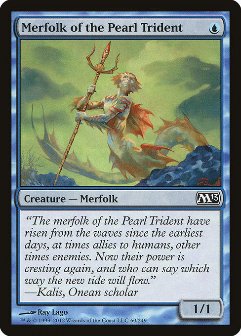 Merfolk of the Pearl Trident [Magic 2013 (M13)] | Gear Gaming Bentonville