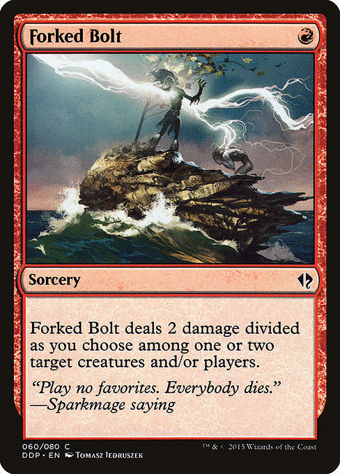 Forked Bolt [Duel Decks: Zendikar vs. Eldrazi] | Gear Gaming Bentonville