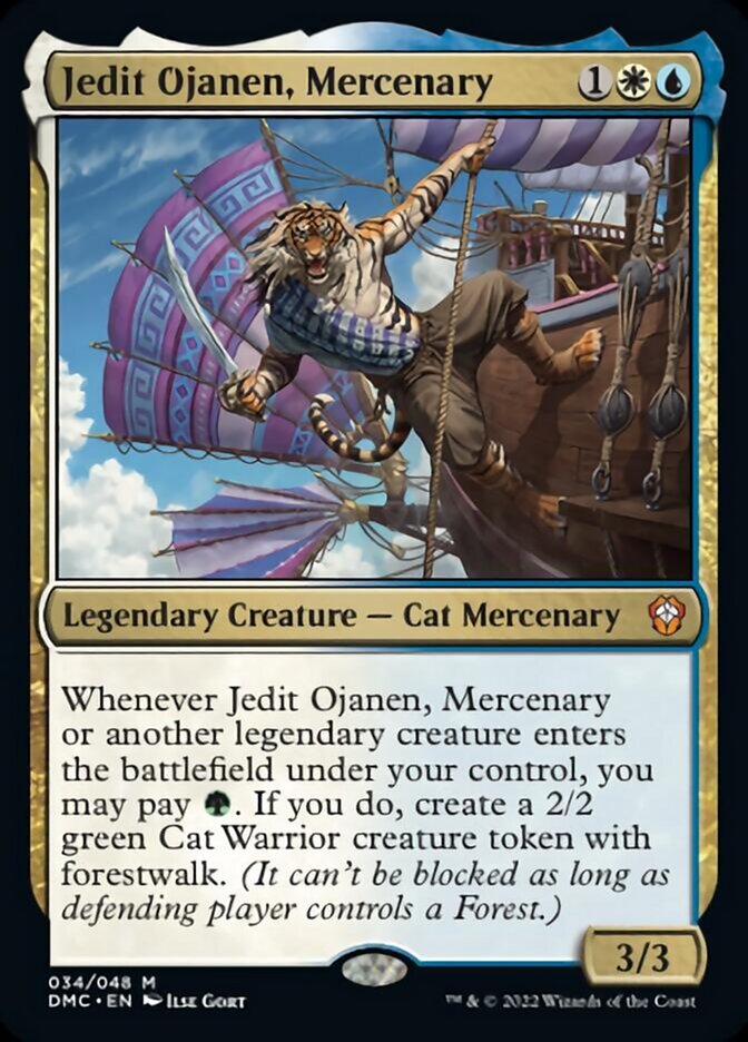 Jedit Ojanen, Mercenary [Dominaria United Commander] | Gear Gaming Bentonville