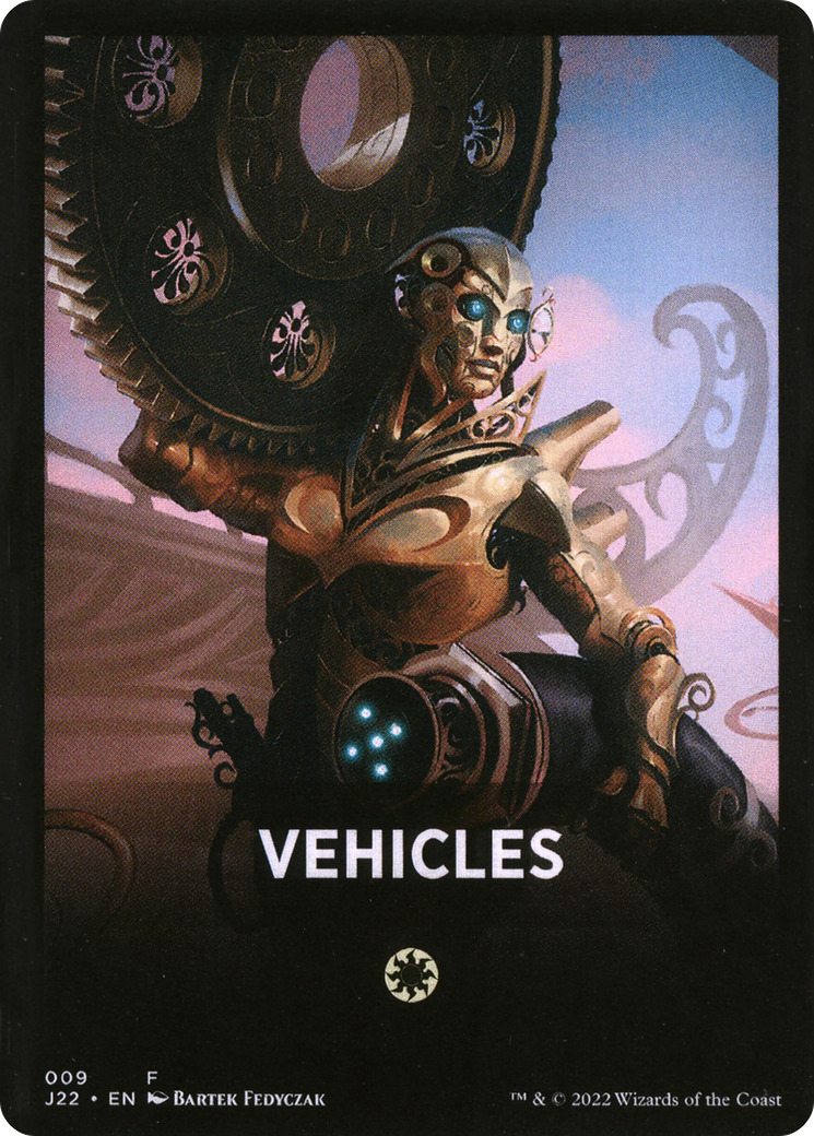 Vehicles Theme Card [Jumpstart 2022 Front Cards] | Gear Gaming Bentonville