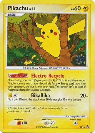 Pikachu (DP16) [Countdown Calendar Promos] | Gear Gaming Bentonville