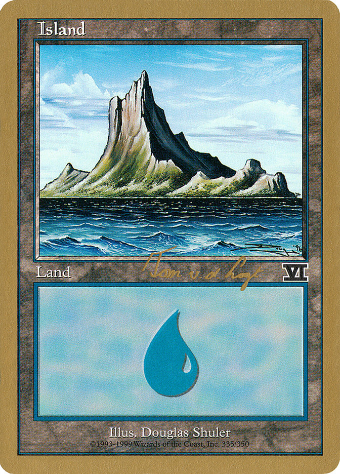 Island (tvdl335) (Tom van de Logt) [World Championship Decks 2000] | Gear Gaming Bentonville