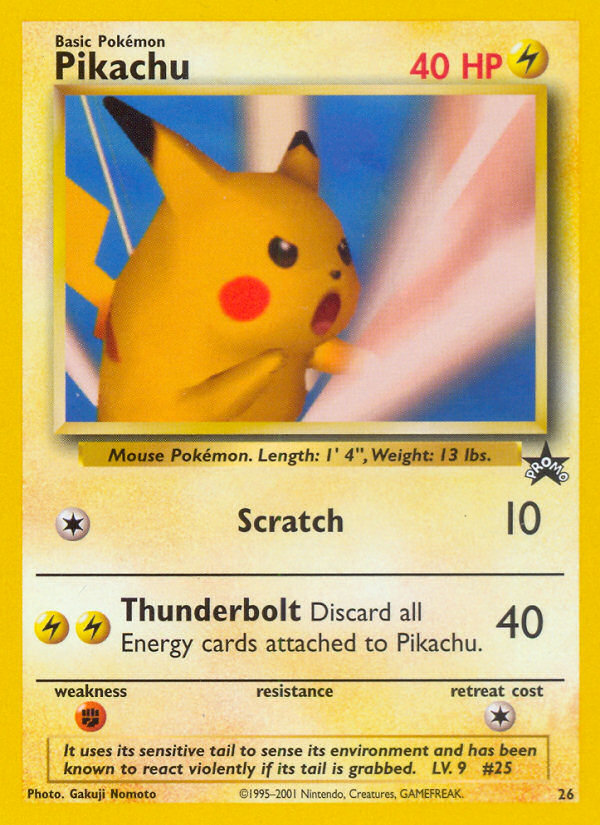 Pikachu (26) [Wizards of the Coast: Black Star Promos] | Gear Gaming Bentonville