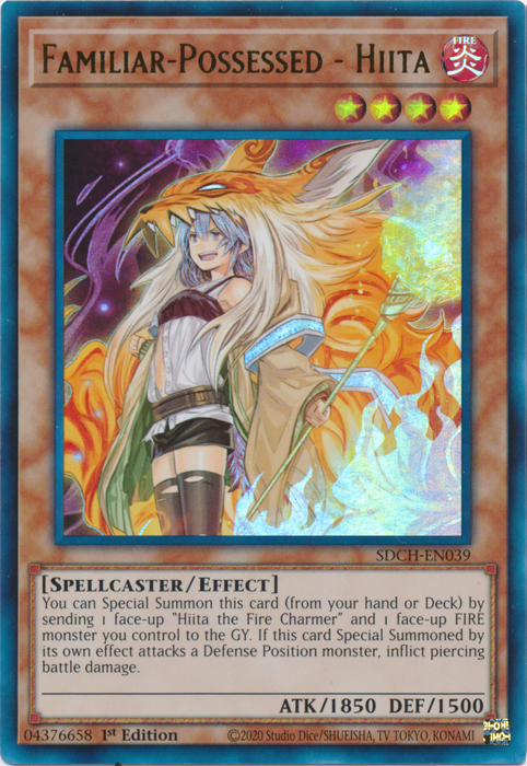 Familiar-Possessed - Hiita (Alternate Art) [SDCH-EN039] Ultra Rare | Gear Gaming Bentonville