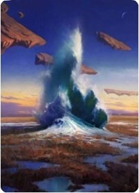 Flooded Strand Art Card [Zendikar Rising Art Series] | Gear Gaming Bentonville