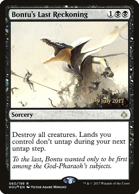 Bontu's Last Reckoning [Prerelease Cards] | Gear Gaming Bentonville