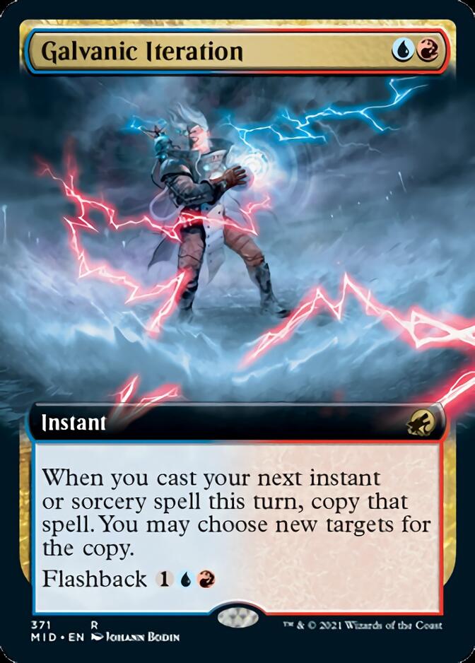 Galvanic Iteration (Extended) [Innistrad: Midnight Hunt] | Gear Gaming Bentonville