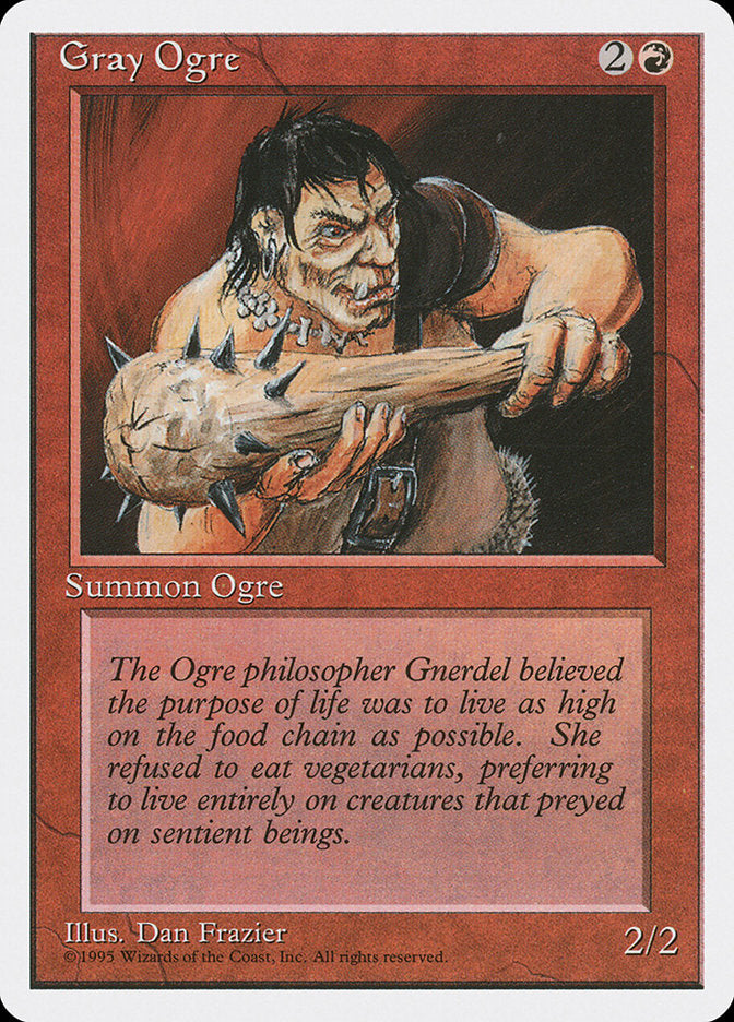 Gray Ogre [Fourth Edition] | Gear Gaming Bentonville