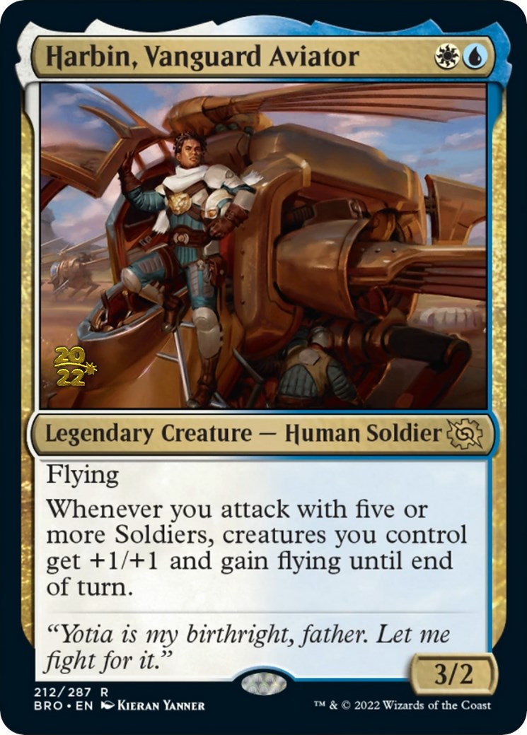 Harbin, Vanguard Aviator [The Brothers' War: Prerelease Promos] | Gear Gaming Bentonville