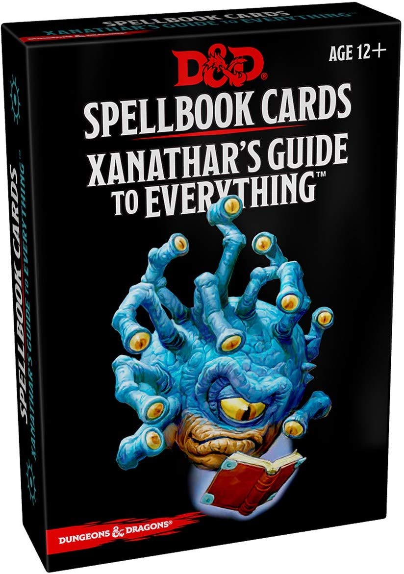 Dungeons and Dragons Spellbook Cards Xanathar's Guide to Everything | Gear Gaming Bentonville