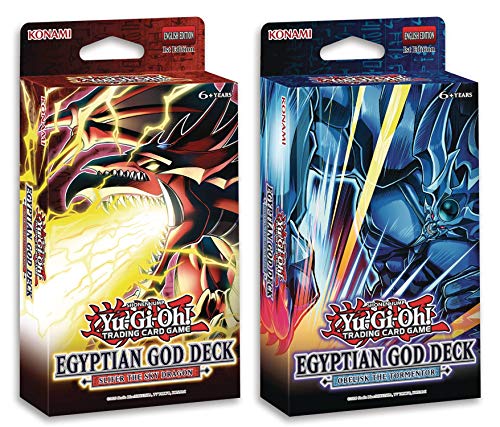 Yu-Gi-Oh! TCG: Egyptian God Decks: Slifer The Sky Dragon, Obelisk The Tormentor | Gear Gaming Bentonville