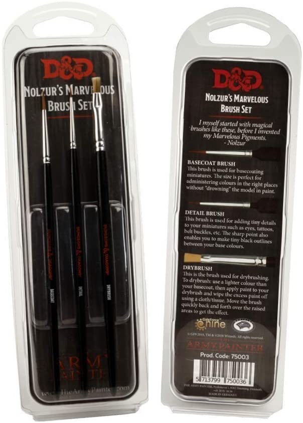 D&D Nolzur's Marvelous Brush Set | Gear Gaming Bentonville