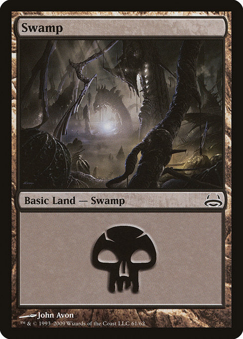 Swamp (61) [Duel Decks: Divine vs. Demonic] | Gear Gaming Bentonville