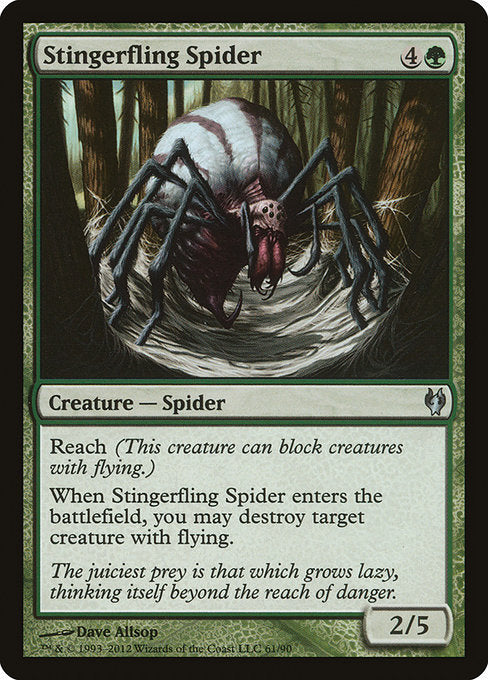 Stingerfling Spider [Duel Decks: Izzet vs. Golgari] | Gear Gaming Bentonville