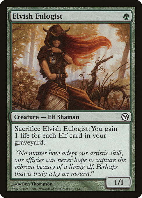 Elvish Eulogist [Duels of the Planeswalkers] | Gear Gaming Bentonville