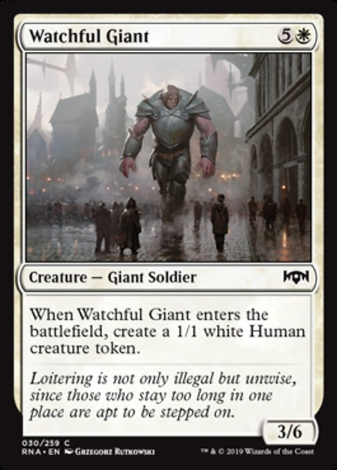 Watchful Giant [Ravnica Allegiance] | Gear Gaming Bentonville