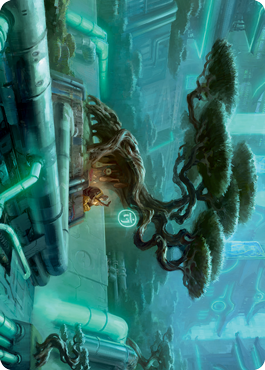 Forest Art Card [Kamigawa: Neon Dynasty Art Series] | Gear Gaming Bentonville