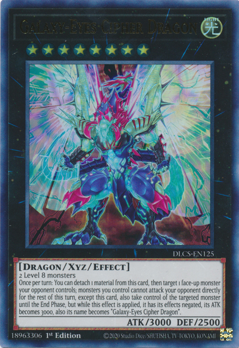 Galaxy-Eyes Cipher Dragon [DLCS-EN125] Ultra Rare | Gear Gaming Bentonville