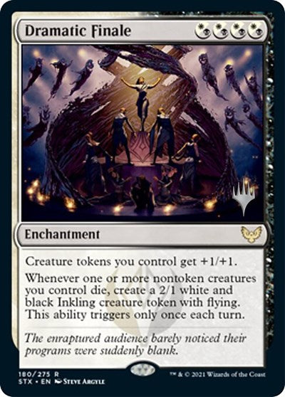 Dramatic Finale (Promo Pack) [Strixhaven: School of Mages Promos] | Gear Gaming Bentonville