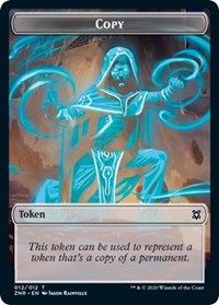 Copy // Illusion Double-sided Token [Zendikar Rising Tokens] | Gear Gaming Bentonville